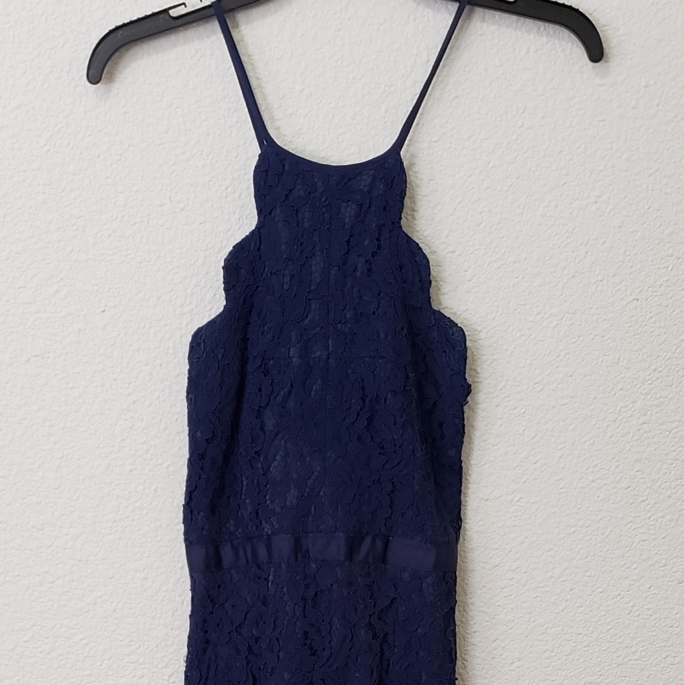Navy blue dress